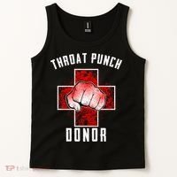 Throat Punch Donor Boxing Fan Tank Top thumb 2