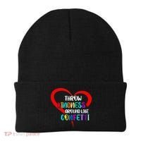 Throw Kindness Around Like Confetti Beanie thumb 0