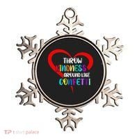 Throw Kindness Around Like Confetti Ornament thumb 0