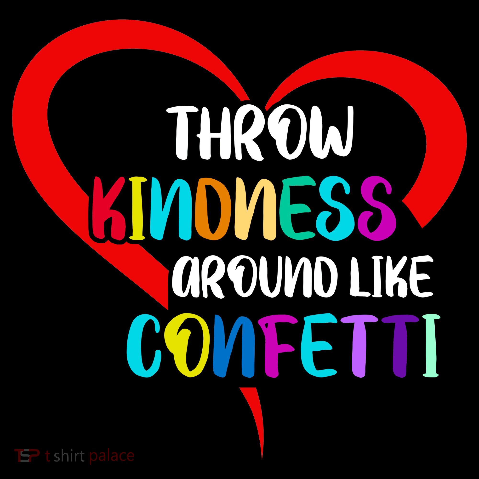 Throw Kindness Around Like Confetti Ornament
