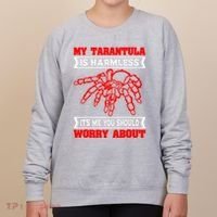 Tarantula Hairy Spiders Arachnid Entomophile Entomologist Women's Sweatshirt thumb 0