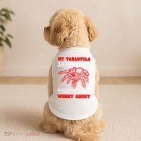 Tarantula Hairy Spiders Arachnid Entomophile Entomologist Doggie Tank thumb 2