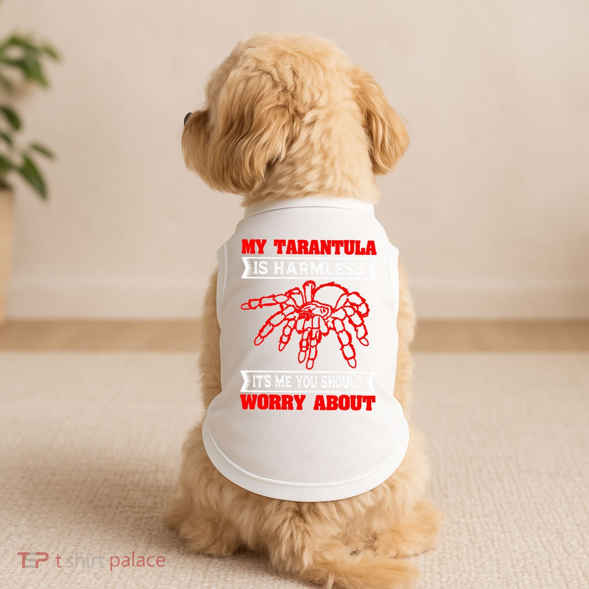 Tarantula Hairy Spiders Arachnid Entomophile Entomologist Doggie Tank