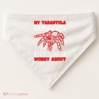 Tarantula Hairy Spiders Arachnid Entomophile Entomologist USA-Made Doggie Bandana thumb 0