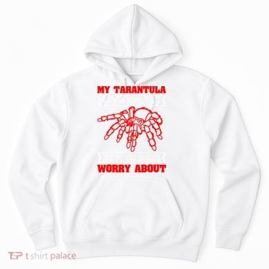 Tarantula Hairy Spiders Arachnid Entomophile Entomologist Hoodie