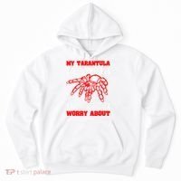 Tarantula Hairy Spiders Arachnid Entomophile Entomologist Hoodie thumb 0