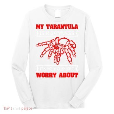 Tarantula Hairy Spiders Arachnid Entomophile Entomologist Long Sleeve Shirt
