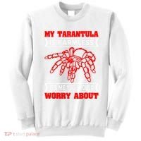 Tarantula Hairy Spiders Arachnid Entomophile Entomologist Sweatshirt thumb 0
