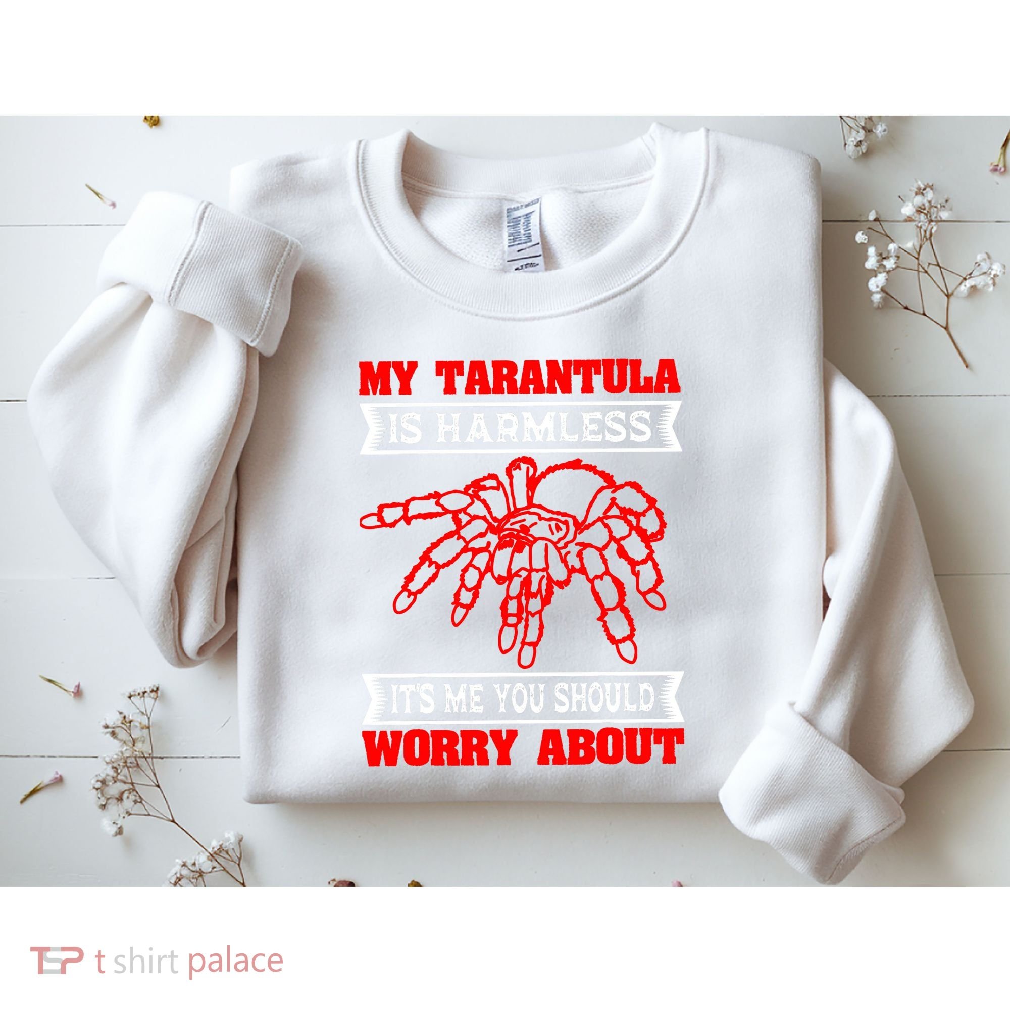 Tarantula Hairy Spiders Arachnid Entomophile Entomologist Sweatshirt