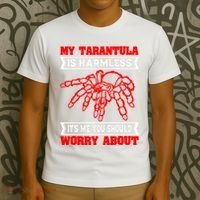 Tarantula Hairy Spiders Arachnid Entomophile Entomologist T-Shirt thumb 3