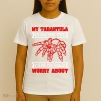Tarantula Hairy Spiders Arachnid Entomophile Entomologist T-Shirt thumb 4