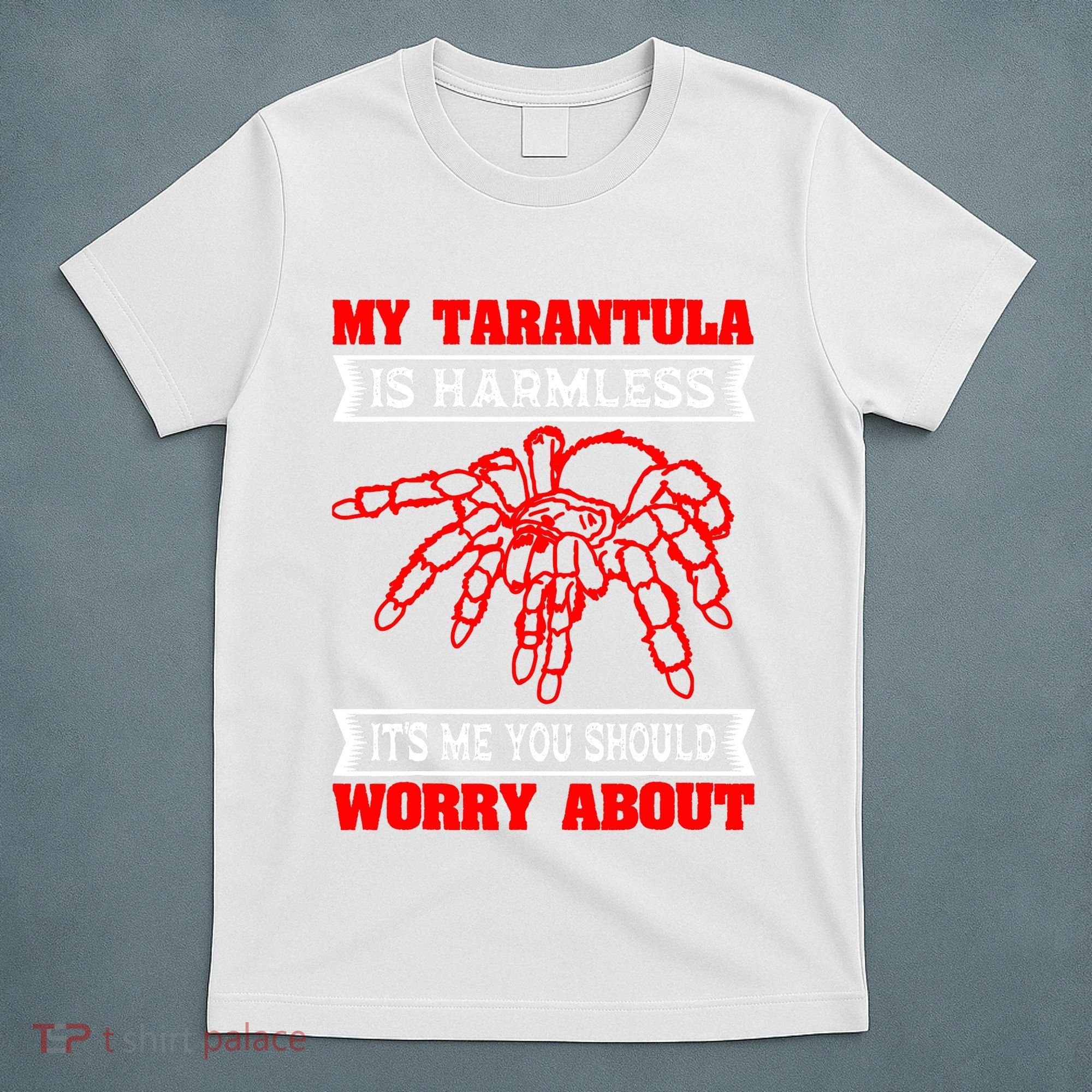 Tarantula Hairy Spiders Arachnid Entomophile Entomologist T-Shirt