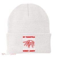 Tarantula Hairy Spiders Arachnid Entomophile Entomologist Beanie thumb 0