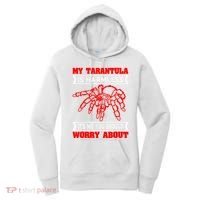 Tarantula Hairy Spiders Arachnid Entomophile Entomologist Women's Hoodie thumb 0