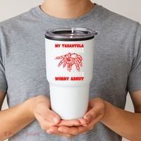 Tarantula Hairy Spiders Arachnid Entomophile Entomologist Tumbler thumb 2