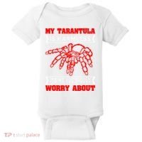 Tarantula Hairy Spiders Arachnid Entomophile Entomologist Baby Bodysuit thumb 0