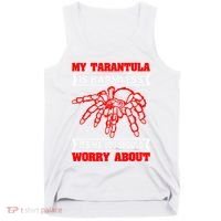 Tarantula Hairy Spiders Arachnid Entomophile Entomologist Tank Top thumb 0