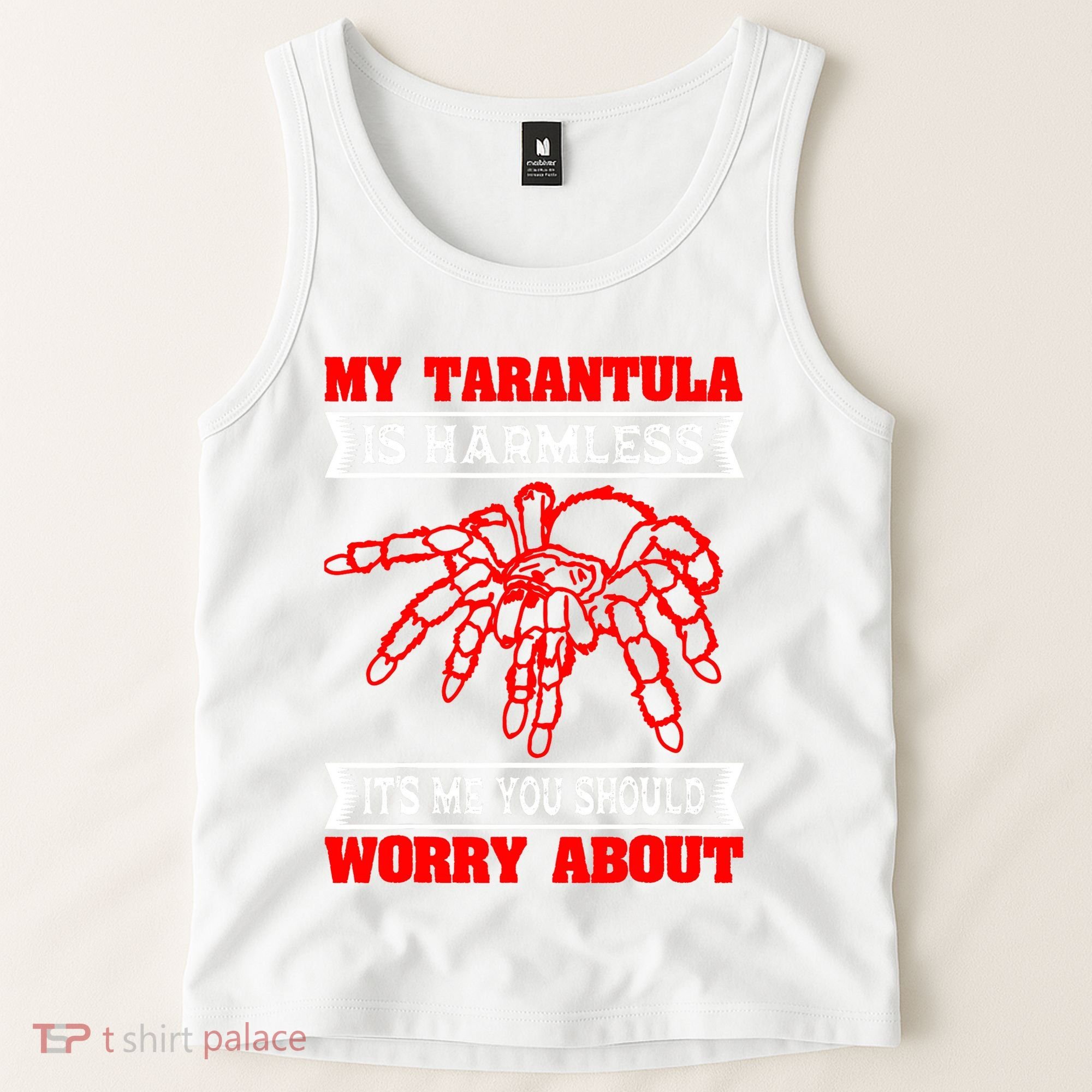 Tarantula Hairy Spiders Arachnid Entomophile Entomologist Tank Top