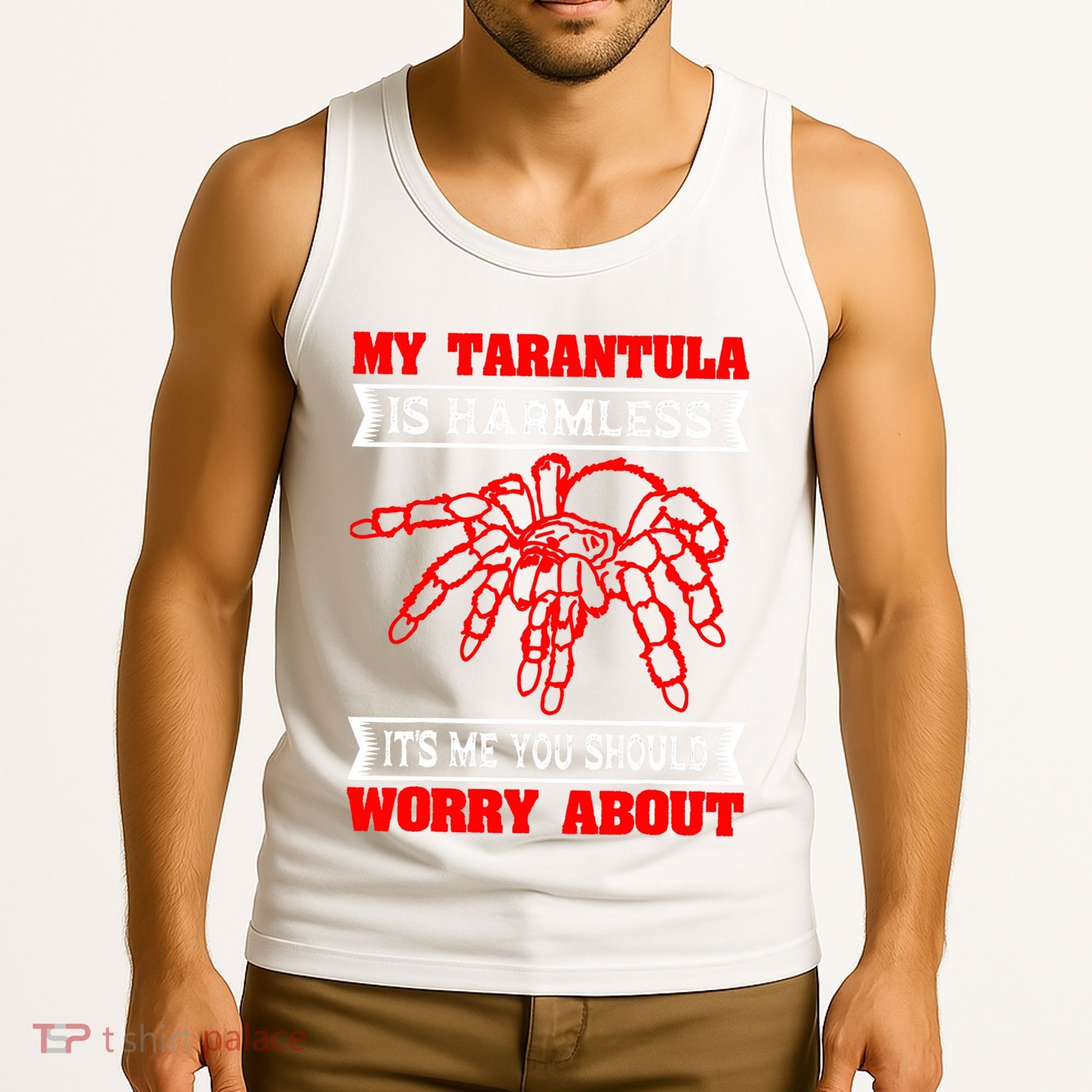 Tarantula Hairy Spiders Arachnid Entomophile Entomologist Tank Top