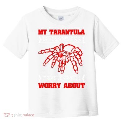 Tarantula Hairy Spiders Arachnid Entomophile Entomologist Toddler T-Shirt