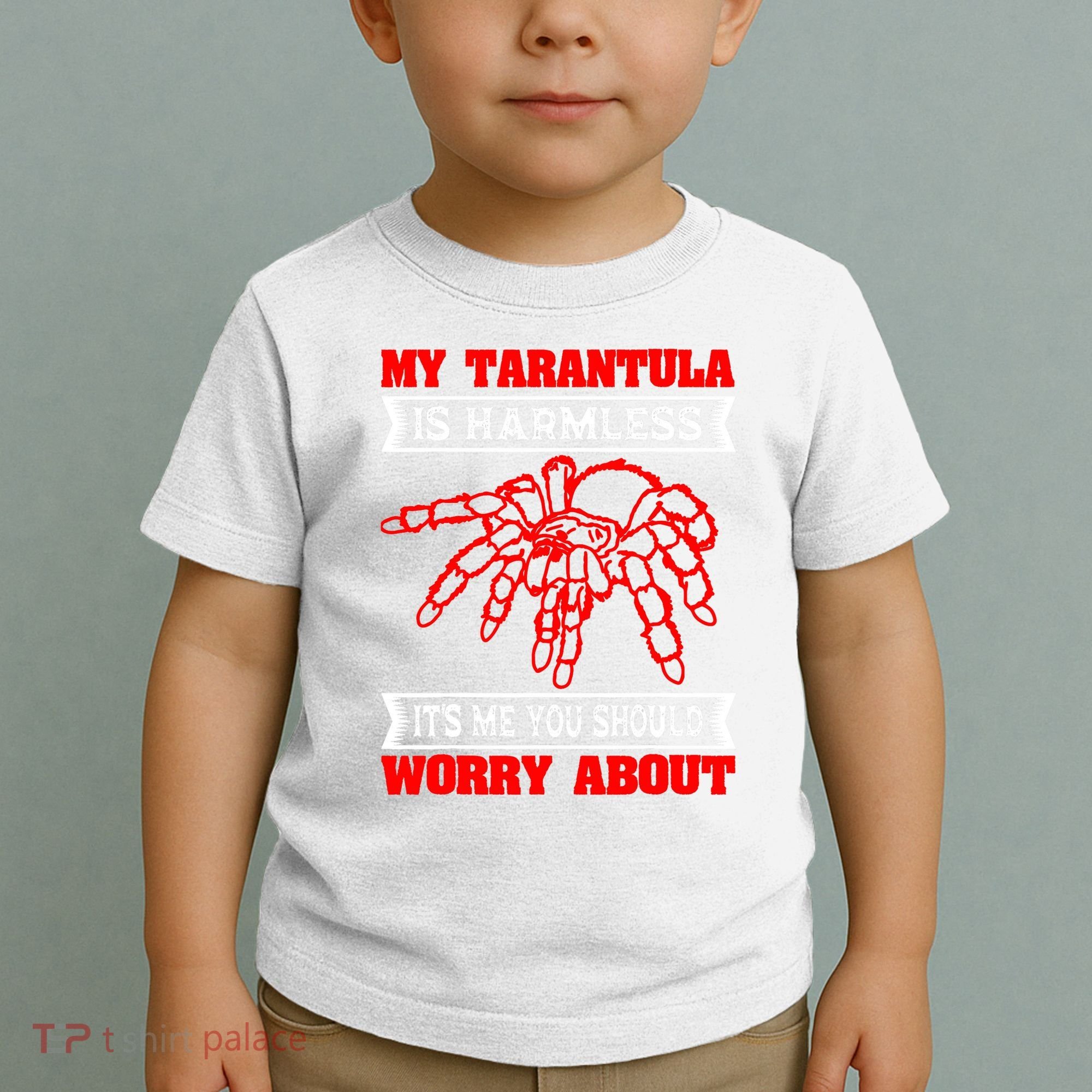 Tarantula Hairy Spiders Arachnid Entomophile Entomologist Toddler T-Shirt