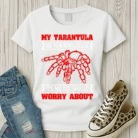 Tarantula Hairy Spiders Arachnid Entomophile Entomologist Women's T-Shirt thumb 3