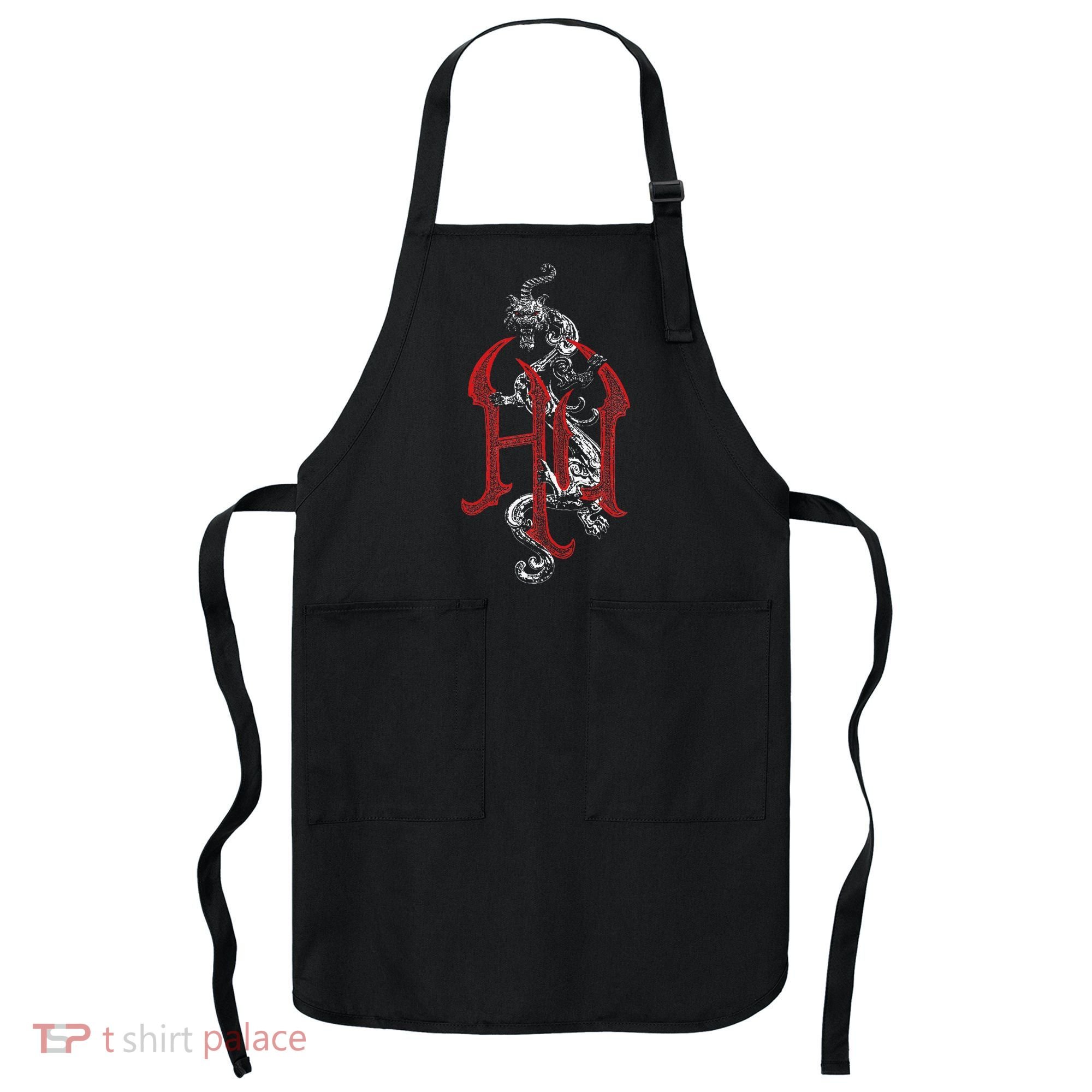 The Hu – Snow Logo Red Apron