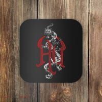The Hu – Snow Logo Red Coaster thumb 0