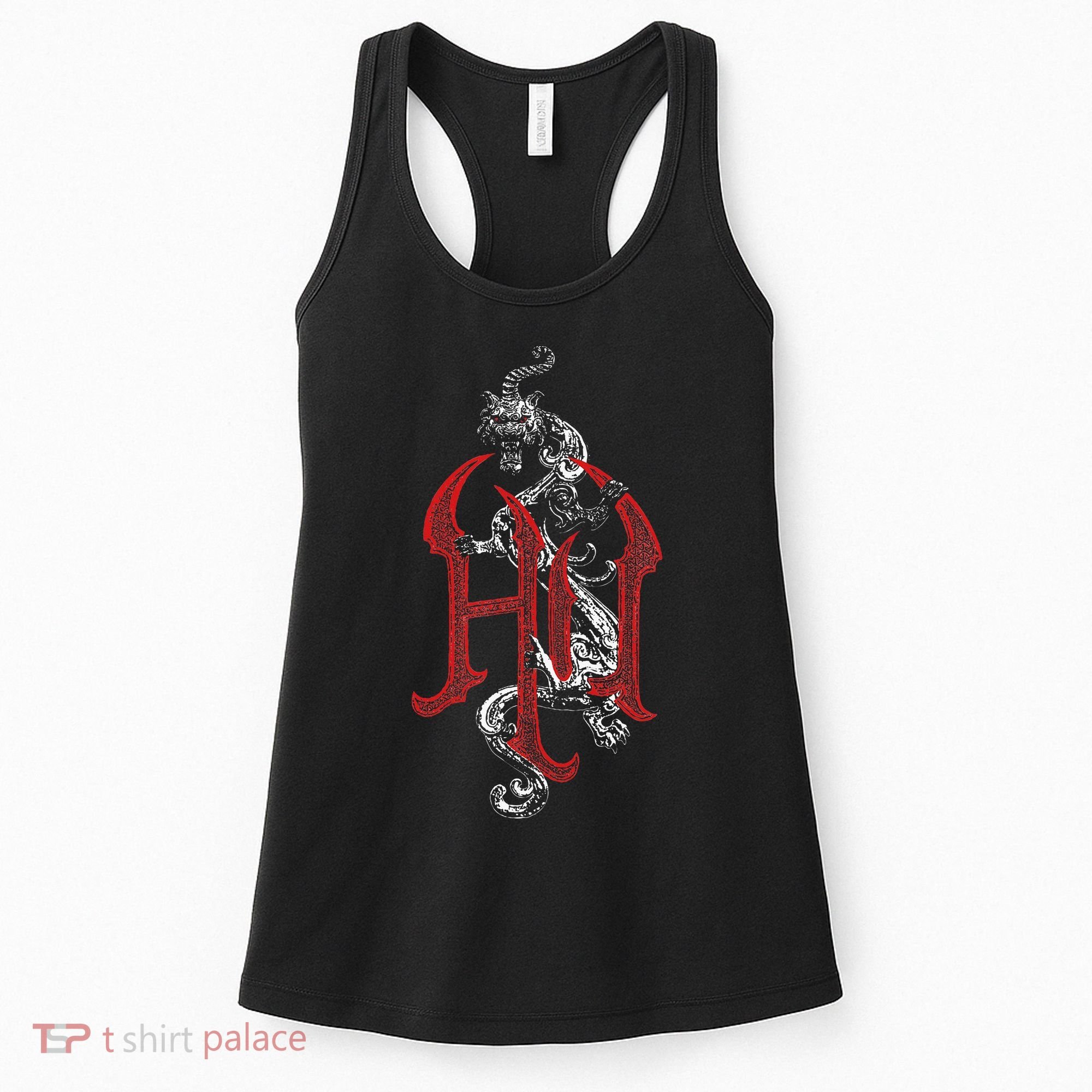 The Hu – Snow Logo Red Women's Tank Top