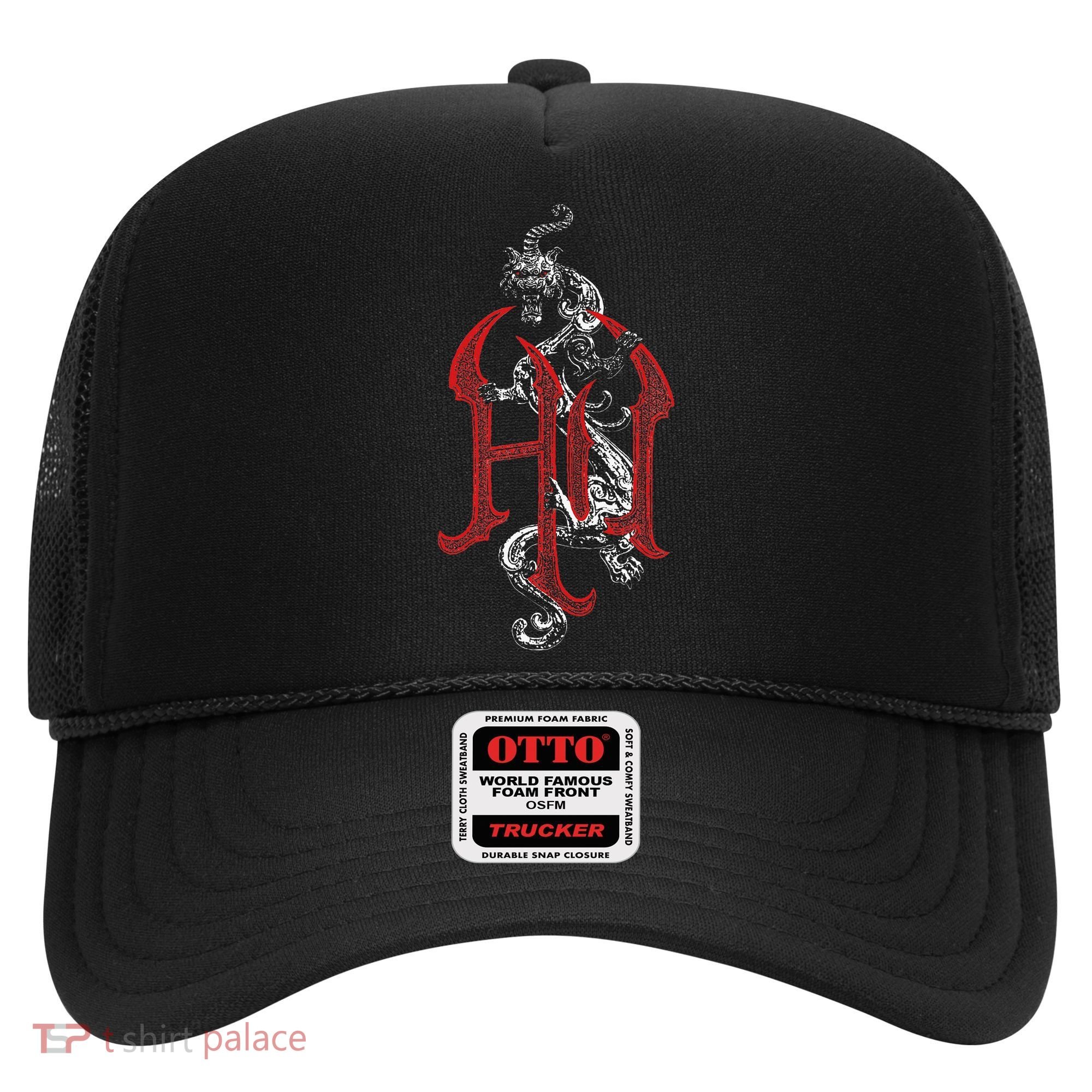 The Hu – Snow Logo Red Hat