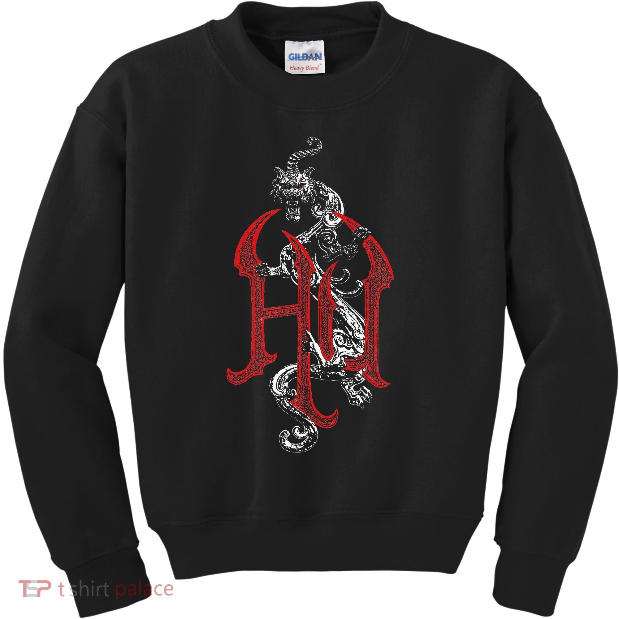 The Hu – Snow Logo Red Kids Sweatshirt