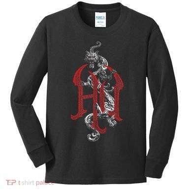 The Hu – Snow Logo Red Kids Long Sleeve Shirt