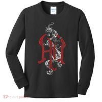 The Hu – Snow Logo Red Kids Long Sleeve Shirt thumb 0