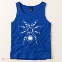 Tarantula Huge Spider Phobia Halloween Costume Arachnophobia Tank Top thumb 2
