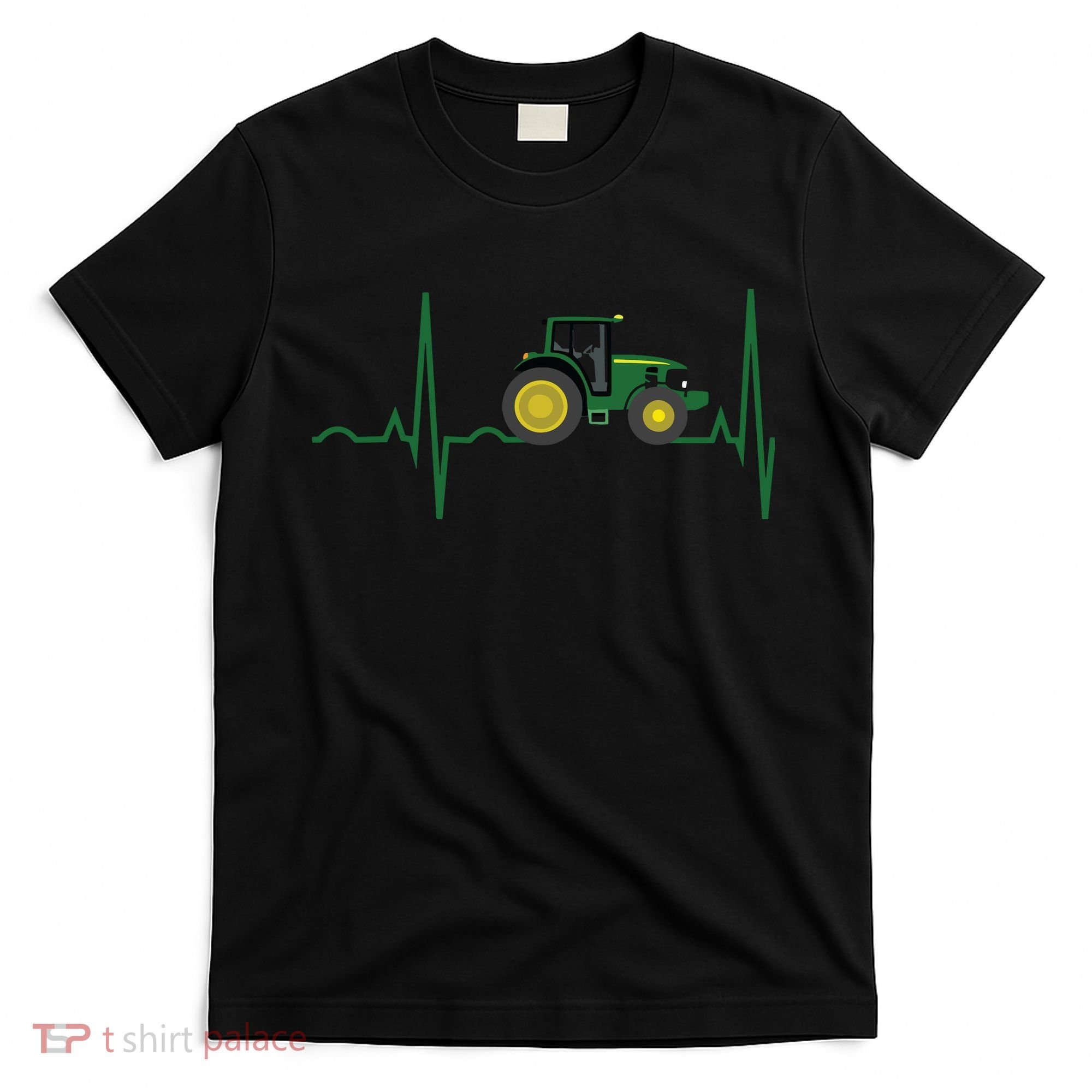 Tractor Heartbeat Shirts Best For Farmers T-Shirt