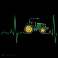 Tractor Heartbeat Shirts Best For Farmers Coffee Mug thumb 5