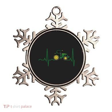Tractor Heartbeat Shirts Best For Farmers Ornament
