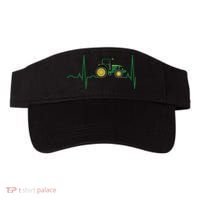 Tractor Heartbeat Shirts Best For Farmers Visor thumb 0