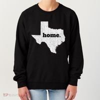 Texas Home State Map Pride Women's Sweatshirt thumb 0