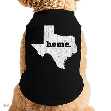 Texas Home State Map Pride Doggie Tank