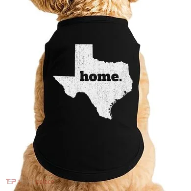 Texas Home State Map Pride Doggie Tank