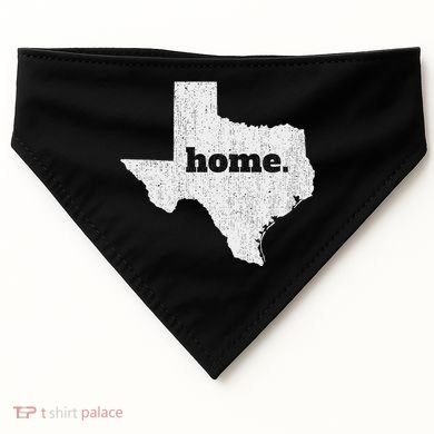 Texas Home State Map Pride USA-Made Doggie Bandana