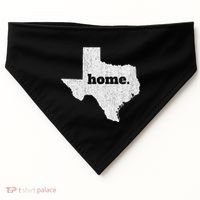 Texas Home State Map Pride USA-Made Doggie Bandana thumb 0