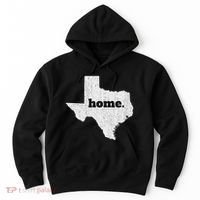 Texas Home State Map Pride Hoodie thumb 0