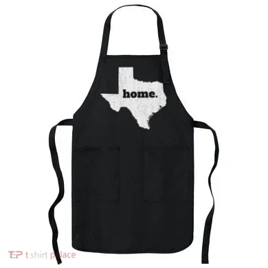 Texas Home State Map Pride Apron