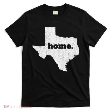 Texas Home State Map Pride T-Shirt