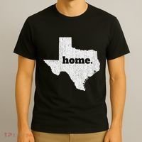 Texas Home State Map Pride T-Shirt thumb 3