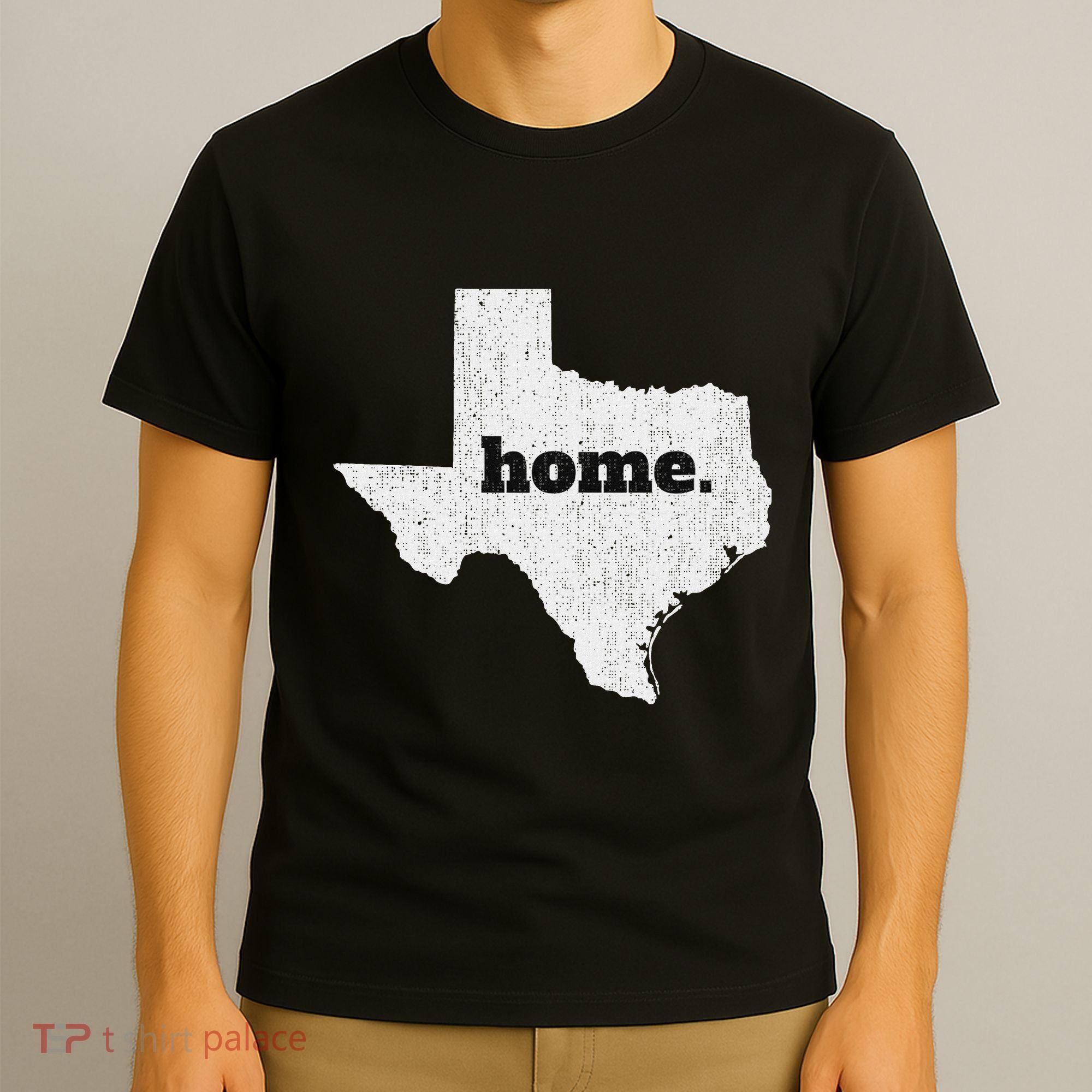 Texas Home State Map Pride T-Shirt