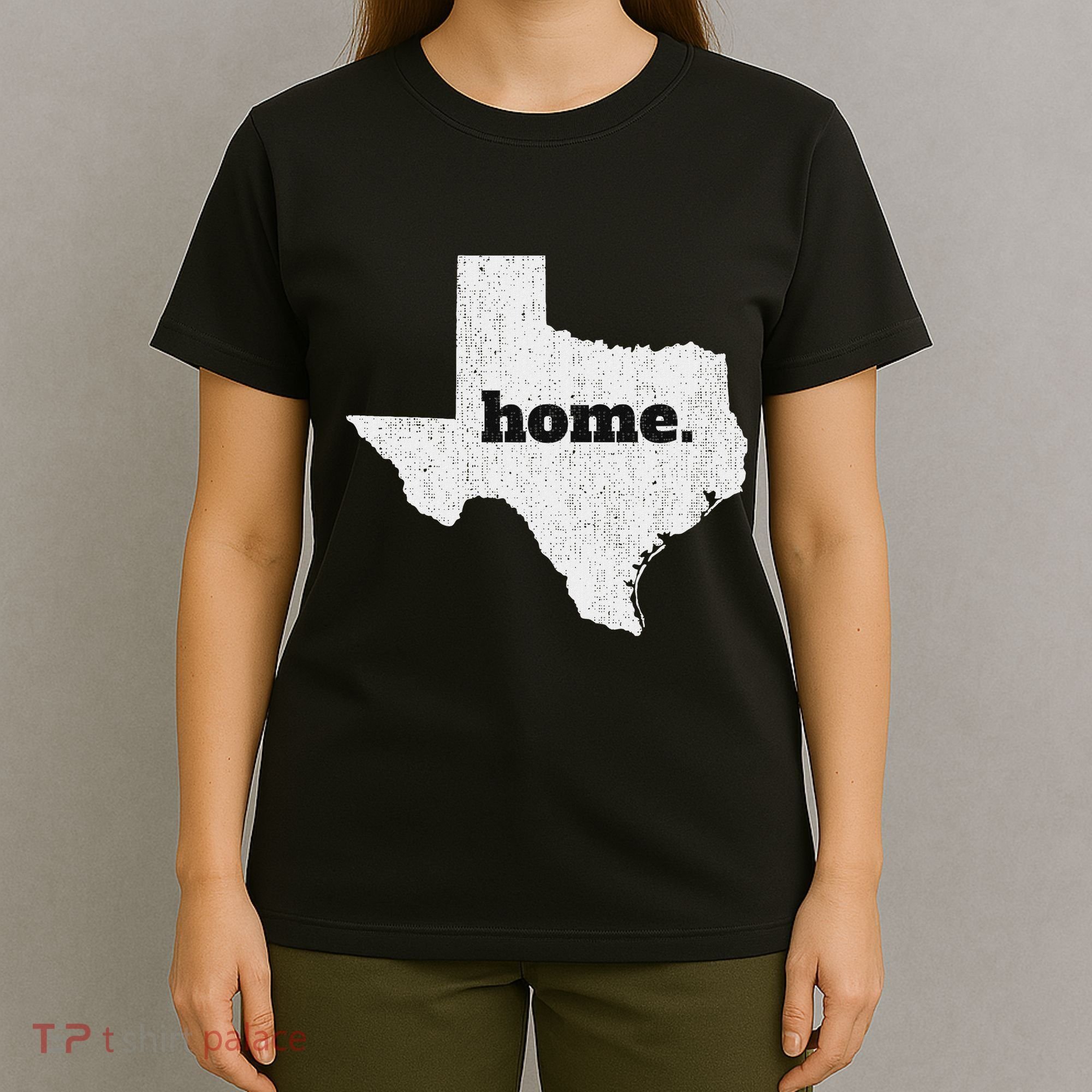 Texas Home State Map Pride T-Shirt