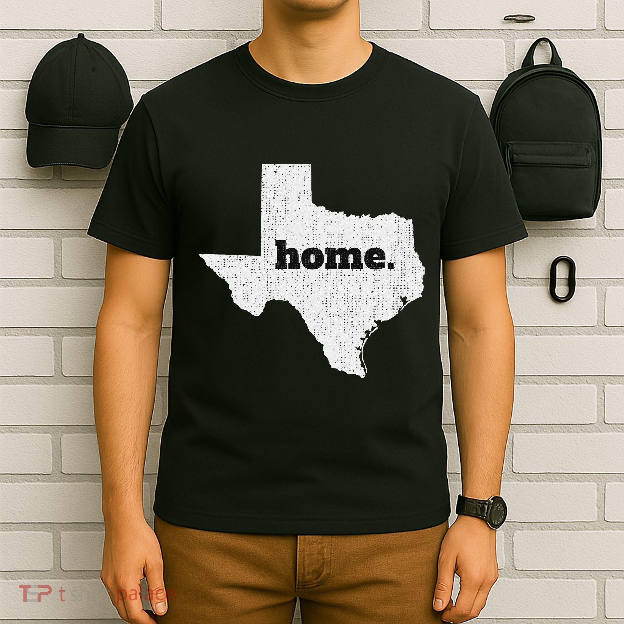Texas Home State Map Pride T-Shirt